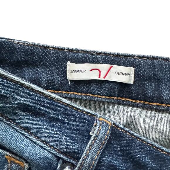 Vigoss jeans Jagger Skinny Women's Sz 16 Blue Preppy Mid Rise Ankle essential - Picture 3 of 16
